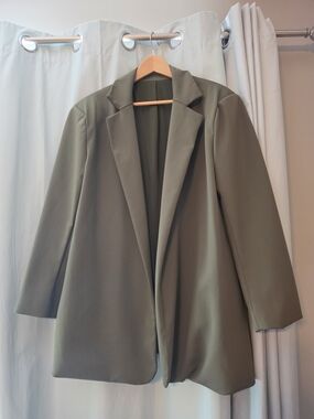 Cupshe Olive Green Women's Blazer Jacket